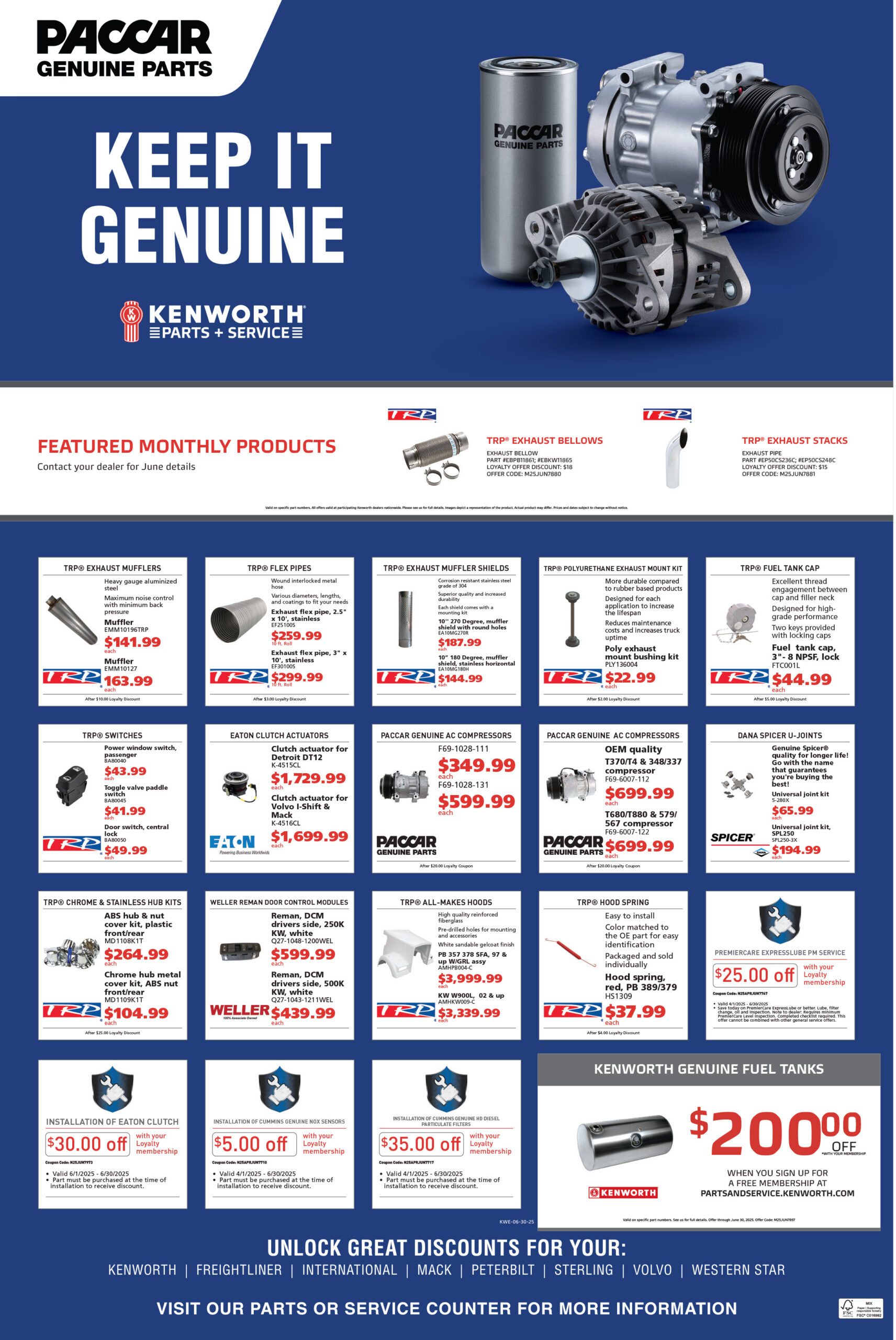 Parts Flyer