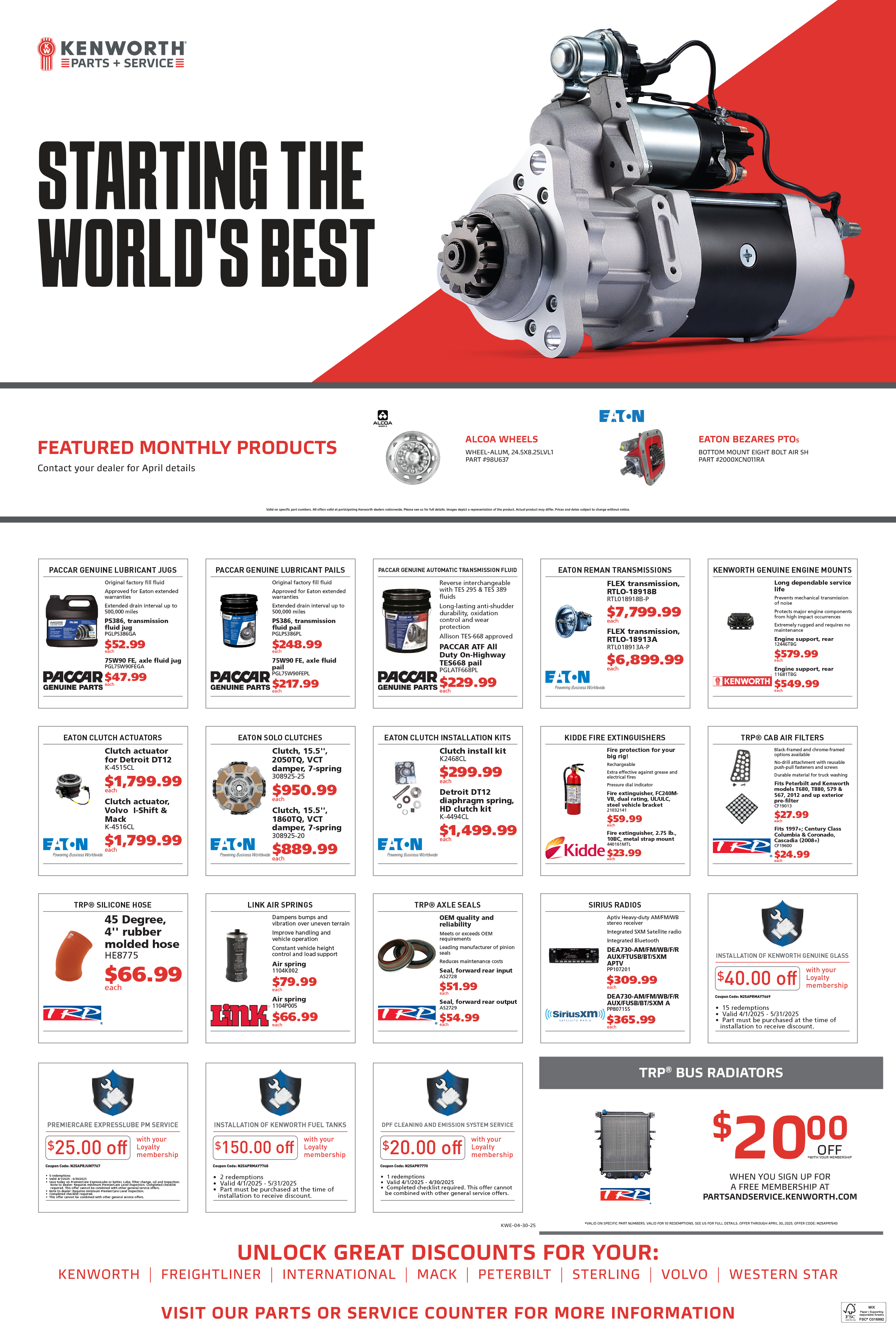 Parts Flyer